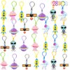 CAMIRUS Valentines Day Gifts Card for Kids, 28Pcs Space Shape Greeting Cards with Space Keychain for Kids Valentines Day Exchange Gift, Valentines Sets Party Favor, Valentines School Classroom Prizes