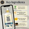 Unisaif Rice Water Hair Growth Shampoo - Anti Dandruff Shampo | Organic Shampoo with Rice Water for Hair Growth | Silky Texture | Volumizes Hair | Paraben & Sulphate Free | Silicon Free (300 ml).