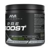 Amazing Muscle Pre Boost | 30 Servings | 324 Grams Powder | Pre Workout Supplement | Made in USA (30 Servings, Natural Green Apple)