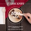 Birchware Classic Knives 6.5" - (100 Count) Compostable Wooden Knives, Biodegradable Party Supplies, Sturdy, Heat Tolerant and Eco-Friendly.