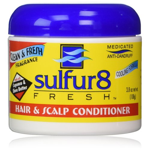 Sulfur 8 Fresh Medicated Anti-dandruff Hair & Scalp Conditioner 4 Oz (3.8 oz net wt.)