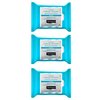 Neutrogena Makeup Remover Cleansing Towelettes, Daily Face Wipes to Remove Dirt, Oil, Makeup & Waterproof Mascara, 25 ct. (Pack of 3)