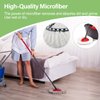 2 Pack Spin Mop Replacement Head - Mop Refills Compatible with Ocedar EasyWring Triangle Spin Mop, Microfiber Mop Head for Easy Cleaning