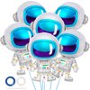 6 Pcs Astronaut Balloons for Kids,Astronaut Foil Balloon,Space Party Decorations,Outer Space Balloon for Baby Shower Universe Space Themed Birthday Party Decor