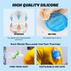 Yohaki water reusable water balloons magnetic silicone for pool outdoor bath backyard slides refillable summer bunch toy outdoor silicone biodegradable party quick essentials games(12)