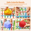 AiTuiTui Montessori Baby Toys for 1 Year Old Boy Girl Gifts, Shape Sorter Baby Toys 6 12 18 Months Early Learning Sensory Bin with 3 Soft Textured Balls, Toddlers Toy for Age 1 2 3 Autistic Children