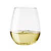 TOSSWARE POP 18oz Tumbler Vino XL SET OF 12, Premium Quality, Recyclable, Unbreakable & Crystal Clear Plastic Wine Glasses, 12 Count (Pack of 1)