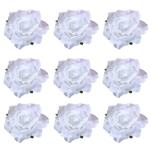 inSowni 16/9/4 Pack Rose Flower Hair Clips Brooch Pins Accessories Barrettes for Women Girls Brid...