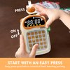 Handheld Game for Kids, Schulte Focus Training Machine with Flash Cards, Preschool Learning Toy, Educational Attention & Memory Trainer, Chrismas Birthday Gifts for Boys and Girls Ages 6-12