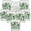 Banugo Bridesmaid Scrunchies, Bachelorette Party Favors, 24Pcs Satin Hair Ties for Women (Sage Green & White)