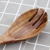 AOOSY Salad Tongs, Salad Servers, Salad Tongs for Serving, 10.2 inches Acacia Wood Serving Utensils Set Salad Mixing Dinner Fork and Spoon Long Handle Salad Server Set Kitchen Cooking Utensil