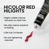 L'Oréal Technique HiColor Red HiLights Permanent Hair Color for Dark Hair | Intense Red Highlights | No Pre-Lightening Required | Rich, No-Drip Creme | Quick Processing Time | Magenta
