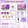 Lip Gloss Making Kit, JCOOS 41PCS Kids Lip Gloss for Girls lip Gloss Kit, Fun Diy Lip Gloss Making Kit Lip Gloss Making Supplies for Beginner, Lip Gloss Set Teen Girl Gifts Trendy Stuff Gifts for Kids