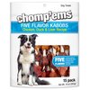CHOMP 'EMS Five Flavor Kabobs Dog Treats - Beefhide Chewstick - High Protein Dog Chews, 15 Count