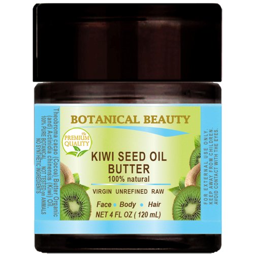 KIWI SEED OIL BUTTER RAW VIRGIN UNREFINED Cold preesed for Face, Body, Hair, Nails, Skin, Hands, ...