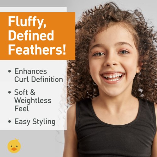 FuzzyDuck Kids Hair Gel, Water-soluble, Girls & Boys Hair Gel ﻿Infused w/Aloe, Sea Botanicals, & Honey - For All Hair Types (﻿Citrus Medley, 8oz)