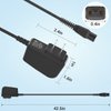 Replacement For philips Norelco charger cord Fit HQ8505 7000 5000 3000 Series 3500 mg5750 mg7750 S1560 Electric Shaver Razor, Aquatec, Arcitec, Multigroom Beard Trimmer & More 15V Power Cord Adapter