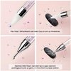 Vikerer 2 Pack Rhinestone Picker, Diamond Art Painting Dotting Pen Dual-end Rhinestones Pickup Tool for Nail Gems Flatback Swarovski Crystal Nail Art DIY Decoration Tool with 4 Extra Tips