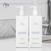 Aria Skin Care Set - Hand Wash & Body Lotion - Scented with Cedarwood, Green Mandarin, Lavender - Hotel Body Care Amenities - 10 oz, White