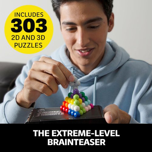 Educational Insights Kanoodle Extreme Puzzle Game, Brain Teaser Puzzle Challenge Game, Gift for Ages 8+, Stocking Stuffers for Kids, Teens and Adults