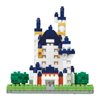 nanoblock - World Famous Buildings - Neuschwanstein Castle, Sight to See Series Building Kit