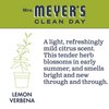MRS. MEYER’S CLEANDAY Liquid Dish Soap, Biodegradable Formula, Lemon Verbena, 16 fl. oz