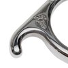ProClimb Figure 8 Descender | Stainless Steel | Rappelling and Rescue | 50 kN | Bent Ear Design