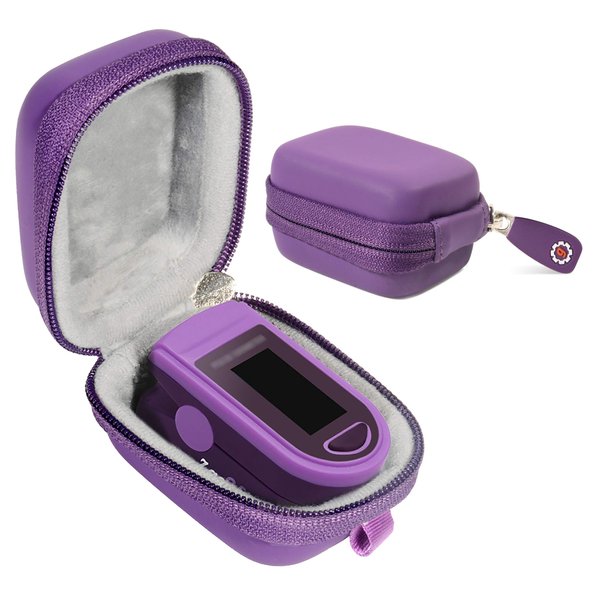 Fingertip Pulse Oximeter Case only for Zacurate Pro 500DL, 500BL, Childrend, Facelake FL400 t. FL350, CMS500DA, mibest, Innovo Deluxe, Santamedical, ANKOVO, CONTEC, Metene