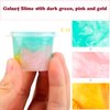 Galaxy Slime Kit 15 Pack, Mini Slime Colorful Soft Non Sticky Sludge Toy, Perfect Party Favors School Prizes and Goodie Bag Stuffers, Easter Goodie Bag Fillers for Kids