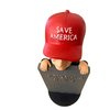 President Trump 2024 Save America Bobblehead Doll | MAGA Border Wall Themed Donald Trump Figure | Build The Wall Bobblehead for Republican Trump Supporters