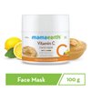 Mamaearth Vitamin C & Kaolin Clay Facial Mask | Enhances Skin Tone & Helps Reduce Spots | Firms, Soothes & Gives Glowing Skin | Face Pack for Skin Illumination | 3.53 Oz/100 g