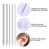 Piercing Needles - LQ 100Pcs 20G Body Piercing Needles Disposable Professional Piercing Needles for Body Ear Navel Nose Lip Nipple (20G 100PC)