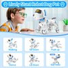 Dwi Dowellin Robot Dog for Kids 8-12,Remote Control Smart Robotic Dogs Pet Puppy Robotic Toy,Interactive Touch Walking Talking Toys for Boys Girls Christmas Birthday Gifts