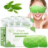 FRSHMORN Steam Eye Mask, Heated Eye Mask for Sleep, Warm Compress for Eyes, Self Heating Disposal Eye Mask Comfortable Sleep Mask for Home, Office, Spa, Travel Essentials (Green Tea, 32 Packs)