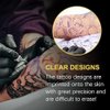 Tattoo Stencil Transfer Gel, Tattoo Stencil Gel for Tattooing, Tattoo Primer Stuff Stencil Transfer Cream Liquid Fresh Tattoo Skin Solution Gel Tattoo Supplies - Clear & Long-Lasting, 5.1 Fl Oz