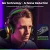 Fachixy 「2024 New」FC100 Gaming Headset with Microphone for PS4/PS5/PC/Nintendo Switch, Xbox One Headset with RGB Light, Computer Gamer Headset with Mic