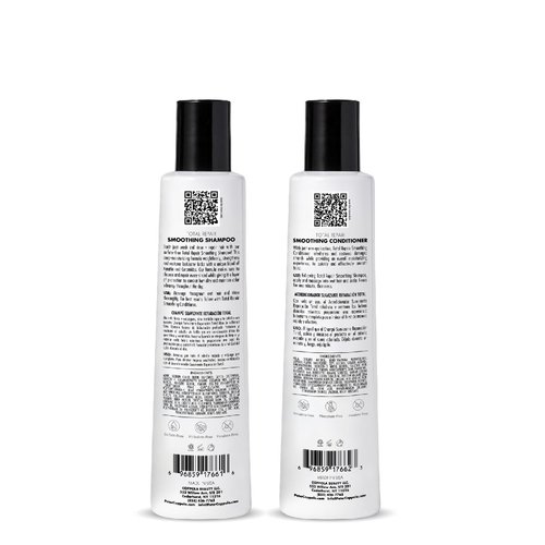 PETER COPPOLA Total Repair Shampoo & Conditioner Duo, Color-safe, Sodium Chloride-free Sulfate-free Shampoo For Color Treated Hair And Smoothing Conditioner – Keratin Treatment Aftercare (12 Fl Oz)