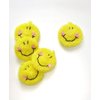 Dish Scrubbers Washcloth Dish Rag Cloths,No More Smelly Dish Rags Multi-Use Non-Scratch Scrubber Dish Sponge- Set of 3 - Two Colors (Yellow Smiley)