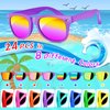Ynrriiy Kids Sunglasses Bulk, Kids Sunglasses Party Favor,Neon Party Sunglasses for Kids, Boys and Girls Age 3-8, Beach Pool Birthday Party Supplies, Goody Bag Favors,Great Gift for Kids Party Favors