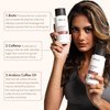Coffee Thickening Shampoo And Conditioner Set For Thinning Hair For Women, Volumizing Shampoo For Natural Hair Growth For Fine And Thinning Hair, Biotin, Caffeine, Arabica Coffee Oil, Niacinamide