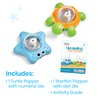 hand2mind Sea Animals Dice Poppers, Math Dice Popper, Game Replacement Dice Roller, Dice Games for Kids, Board Game Accessories, Family Game Night, Kids Travel Activity, Fun Classroom Games (Set of 2)