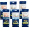 Free Fisher 22 Packs Bait Rigs Set, Fishing Bait Rigs,Fishing Rigs with Sharp Hooks,Soft Shrimp Lure Surf Fishing Rigs Fish Skin Feather Hooks for Freshwater