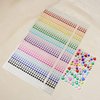 1610 Pcs Hair Gems Self Adhesive Rhinestones for Makeup Eyes 15 Colors Rainbow Rhinestones Face Jewels Face Gems Stick On, Heart Face Gems Bling Gems Jewels Stickers for DIY