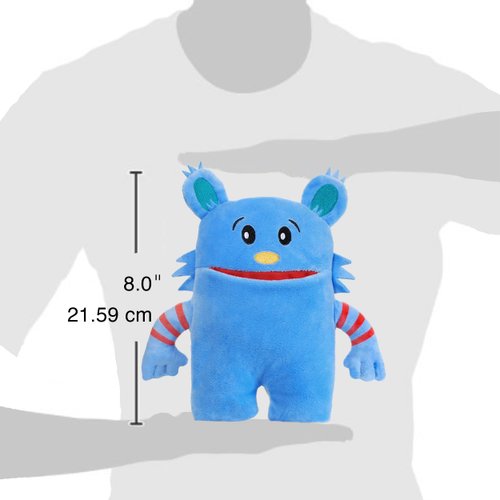 The Tooth Brigade Book and Tooth Fairy Pillow Bundle, Interactive Set Includes 8" Plush Toy with Lost Tooth Pocket and Adventures of The Tooth Brigade Hardcover Book (Blue Bundle)