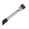 Thin Eyeliner Brush - Small Flat Eyeliner Brush, Flat Makeup Brush Eyeshadow Lash Liner, Smudge Brush, Concealer Brush for Eyebrows, Firm Synthetic Eye Liner Brush for Shaping, Blending, Contouring