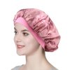 Silky Satin Sleep Bonnet Elastic Band Hair Scarf for Hair Slouchy Beanie