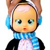 Cry Babies Tiny Cuddles Christmas Izzy - 9" Baby Dolls, Cries Real Tears, Blue Penguin Themed Pajamas