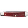 Case WR XX Pocket Knife Pocket Worn Old Red Bone Trapper Item #783 - (6254 SS) - Length Closed: 4 1/8 Inches