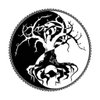 Dopetattoo 6 Sheets Temporary Tattoos of a Symbol Yin and Yang Druidic Yggdrasil Tree Temporary tattoo Neck Arm Chest for Women Men Adults Jewelry Tattoo