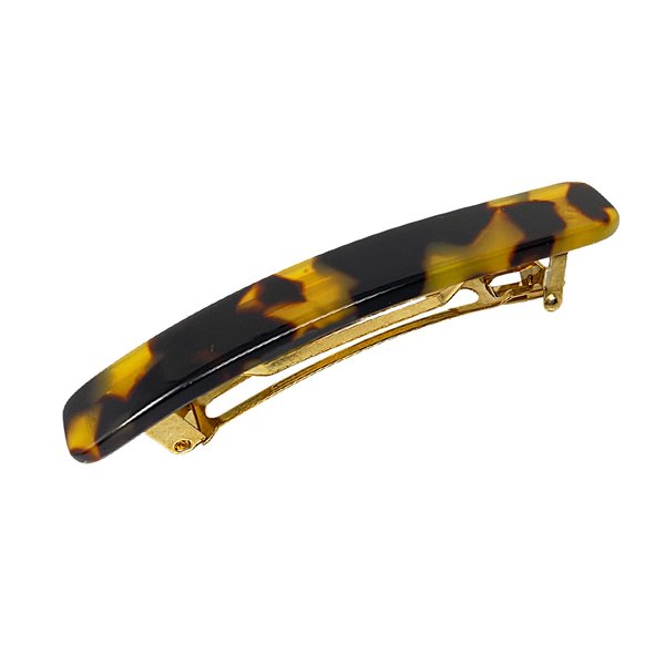 French Amie Small Tokyo 2 1/4 inch Celluloid Handmade Automatic Hair Clip Barrette - (Tokyo)
